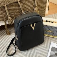 ราคา กระเป๋าเป้สะพายหลังโรงเรียนแฟชั่นอินเทรนด์กระเป๋าเป้สะพายหลังตกแต่งรูปจระเข้ลำลองรูปตัววี (20961871952)