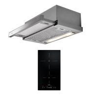 ราคา MEX Set รุ่น VSB532 SL226 เตาแม่เหล็กไฟฟ้าและเครื่องดูดควัน ชนิดติดตั้งในเฟอร์นิเจอร์ (20701523249)