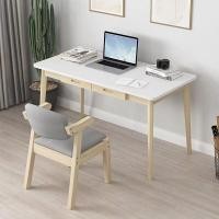 ราคา YZWM โต๊ะไม้ยางพารา โต๊ะทำงานไม้จริงโต๊ะคอมพิวเตอร์ที่บ้านสก์ท็อปโต๊ะนักเรียนสำนักงานที่ทันสมัยห้องนอนพาร์ทเมนท์ (20598082723)