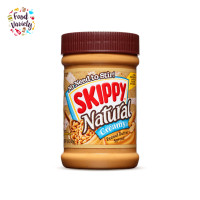 ราคา Skippy Natural Creamy Peanut Butter Spread 425g สกิปปี้ เนเชอรัล เนยถั่วครีมธรรมชาติ 425 กรัม (21399524440)