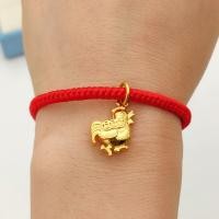 ราคา สร้อยข้อมือปีนักษัตร12ตรทรายทองเวียดนามแบบใหม่สำหรับปีฉลูเชือกข้อมือชุบทองสีแดงสำหรับผู้ชายและผู้หญิงลูกปัดนำโชคเครื่องประดับสร้อยข้อมือ (20895141193)