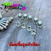 ราคา น๊อตแคร้งKR150 ชุดน๊อตเสื้อสูบKR งานเลสทั้งหมด น๊อตแคร้งหัวเจาะ ชุดน๊อตเสื้อสูบหัวเฟือง (21149531542)