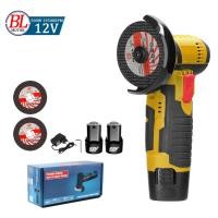 ราคา เครื่องเจียร์ ลูกหมูไร้สาย หินเจียรไร้สาย ลูกหมูหินเจียร เครื่องเจียร 12V Mini Angle Grinder with Rechargeable Lithium Battery Cordless Polishing Machine Diamond Cutting with Accessories Power Tool (2