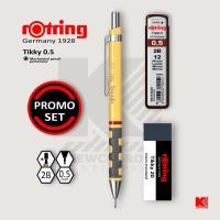 ราคา ชุดดินสอกด rOtring Tikky 0 5 มม Promo Set ดินสอกด ไส้ ยางลบ (17695242691)