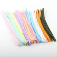 ราคา แท่งทำความสะอาดท่อกำมะหยี่แบบมีสายสำหรับเด็ก100ชิ้นก้านสำลีแวววาวของเล่นอุปกรณ์งานประดิษฐ์เพื่อการศึกษาแบบทำมือ (21358565801)