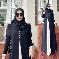 ราคา เดรสมุสลิม ชุดมุสลิม ชุดอิสลาม เดรสออกงาน (16364566530)