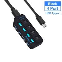 ราคา ฮับ3 0 USB ฮับ Type C ฮับหลาย USB แยก4 7ขยายพอร์ต USB USB USB 3 hab ใช้พลังงานอะแดปเตอร์ฮับ3 0 USB กับสวิทช์สำหรับพีซี (21170693831)