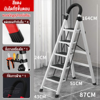 ราคา REALM บันได พับได้บันได อลูมิเนียมบันได รับน้ำหนักได้บันได150 KG 3ชั้น 4ชั้น 5ชั้น 6ชั้น Folding stairs (20809394378)