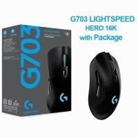 ราคา คุณภาพสูง Logitech G703 เมาส์เกมมิ่งไร้สายเซนเซอร์ความเร็วสูง Hero Rgb 16000Dpi (19686759638)