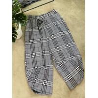 ราคา กางเกงลายสก็อตวินเทจ กางเกงสไตล์เกาหลี ทรงสวย ใส่ได้ทั้งชายและหญิง (15830414342)