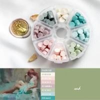 ราคา Multi Sealing Wax Box Set Ancient Sealing Wax Stamp Making Tools Seal Beans Stamp Beads for Vintage Craft Envelope Weddi (20724681710)