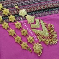 ราคา เข็มขัดพร้อมตุ้งติ้ง เข็มขัดประดับชุดไทย รุ่นพิเศษตุ้งติ้ง เครื่องประดับชุดไทย เข็มขัดเด็ก เข็มขัดผู้ใหญ่ (16436141105)