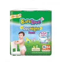 ราคา Baby love แพมเพิสเบบี้เลิฟ เดย์ไนท์ สีเขียว 016 ห่อใหญ่ Size XL มี 54 ชิ้น น้ำหนัก 12 17 kg (21405818117)