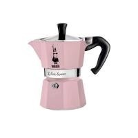 ราคา Bialetti Moka Express Pastel Pink 3 Cup หม้อต้มกาแฟ Bialetti (18548505764)