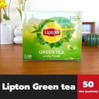 ราคา กล่องใหญ่ ลิปตัน ชาเขียว กรีนที ชนิดซอง 50 ซอง 7459 Lipton Green Tea (19386567258)