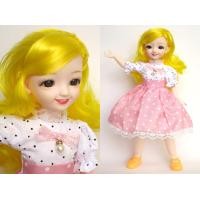 ราคา ตุ๊กตาBJDเด็ก 1 3 หน้ายิ้ม ตุ๊กตาข้อต่อ ตาแก้ว 3D Eyes 30cm 21ข้อต่อ พร้อมชุดและรองเท้า (20915335014)