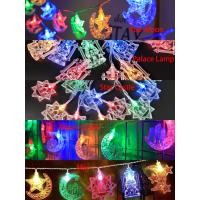 ราคา ไฟประดับพระราชวังรูปพระจันทร์ดวงดาวดวงดาวพระจันทร์3M20LED ตกแต่งด้วยสายไฟหลากสี (21170973713)