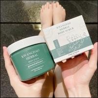 ราคา สครับกวางดาว แพ็คเกจใหม่ สครับขัดผิวสมุนไพรกวางดาว สูตรคอร์สเจ้าสาว KWANGDAO HERBAL BODY SCRUB 400 กรัม (21182892632)