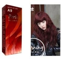 ราคา Berina Hair Color ครีมเปลี่ยนสีผม เบอรีน่า เปล่งประกาย ติดทนนาน ปิดผมขาว แล้วยังช่วยปกป้องการทำร้ายเส้นผม สี A9 แดงโกเมน (10257303078)