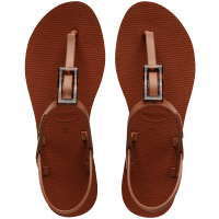 ราคา HAVAIANAS รองเท้าแตะ SANDALIAS HAVAIANAS YOU PARATY BUCKLE TURTLE สี BROWNE รุ่น 41489171976FH3BRXX (21373163295)