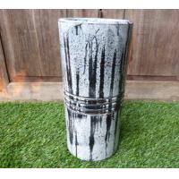 ราคา กระถางดินเผาทรงกระบอกสูง ขนาด 15 x 30 cm (18840858173)