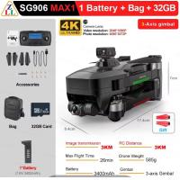 ราคา Ct จัดส่งที่รวดเร็ว ในสต็อก Zlrc Sg906สูงสุด SG906 MAX1 Gps 5G Wifi Fpv พร้อมกล้อง4K Hd 3แกน Eis ป้องกันการสั่นไหว3กม 26นาทีอุปสรรคกิมบอลพับได้ไร้แปรงถ่านโดรน Rc Quadcopters Rtf สี (21398036707)