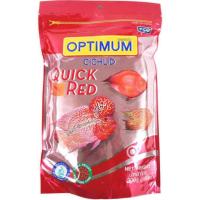 ราคา อาหารปลาหมอสีสูตรแดงไว ปลานกแก้ว ปลาหมอเท็คทัส Optimum cichlid quick red 300 g (20539521146)