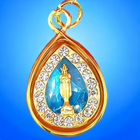 ราคา จี้พระประจำวันเกิด พระประวันเกิด พระประจำวัน สีประจำวันเกิด เลี่ยมกรอบหยดน้ำสีประจำวัน พระพุทธชินราช ชินราช พระคู่บ้าน ชุบทองไมครอน (19388134803)