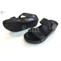 ราคา 8am รองเท้าเพื่อสุขภาพ รองเท้าแฟชั่น แตะสวม2ตอน ปรับระดับความยาวตอนหลังได้ด้วยเมจิกเทป ประดับด้วยอะไหล่เพชร FF2104 เล็กกว่าปกติ1ไซส์ (20068407078)