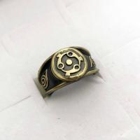 ราคา พยายามสีดำเงินเครื่องประดับของขวัญอะนิเมะของขวัญแฟนนารูโตะแหวนชุดซาสึเกะอิทาจินินจานารูโตะแหวน Konoha U Zumaki Symbal อะนิเมะแหวนนิ้วอะนิเมะแหวน (15063498551)