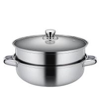 ราคา หม้อนึ่งสแตนเลส 28cm หม้อนึ่งข้าวเหนียว หม้อซึ่ง2ชั้น หม้อซึ้งนึ่ง ที่นึ่งอาหาร steamer หม้อนึ่งข้าว หม้อนึ่งปลาหม้อนึ่งซุปสแตนเลส (20901161784)