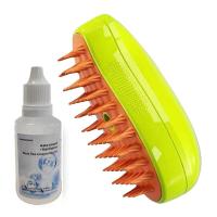 ราคา แปรงสเปรย์ไฟฟ้าแปรงสำหรับแมวอบไอน้ำแบบ3 In 1อุปกรณ์ดูแลสัตว์กำจัดขนสุนัขนวดขนสุนัขแมว (21393238496)