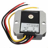 ราคา DC DC 12V Step Up to 24V 3A 72W Car Power Converter Regulator (19469260238)