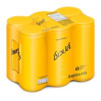 ราคา Schweppes ชเวปส์ โทนิค วอเตอร์ 330มล x6 กระป๋อง น้ำอัดลม โค้ก (17405512099)