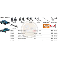 ราคา ชุดลูกหมาก 333 CJ MAZDA FAMILIA 1300 75 77 (6320136473)