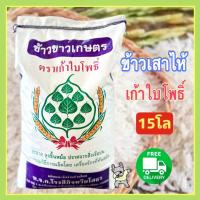 ราคา ส่งฟรี ข้าวเสาไห้ ตราเก้าใบโพธิ์ ถุง 15 กก (21291030941)