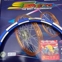 ราคา วงล้อ S Strong แถมเสื้อ วงล้อเอสสตรอง ขอบล้อ โลลายหมารุก โลลายหมากฮอส ล้ออาร์กอน ล้อAKRONT ลายหมากรุก หมากฮอส ขอบ17 ขนาด 1 20 1 40 ราคานี้ได้ 2 วง (20037039357)