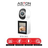 ราคา ASTON กล้องวงจรปิด IP2Call กล้องมีจอ Wifi วิดิโอคอลได้ในตัว สามารถโต้ตอบ กดปุ่มโทรเข้ามือถือได้ ความชัดระดับ FullHD (21309576802)