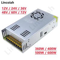 ราคา 12V 24V 36V 48V 60V 72V 360W 400W 500W 600W การสลับแหล่งจ่ายไฟหม้อแปลงกระแสไฟฟ้า DC SMPS สำหรับแถบไฟ LED Light กล้องวงจรปิดมอเตอร์ (21170154207)