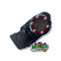 ราคา ครอบจานไฟหน้าแดช LS LS125 งานเคฟล่า ฝาครอบสเตอร์หน้า ฝาครอบปิดจานไฟแต่งแดช อะไหล่แต่งรถ อะไหล่แต่งแดช Ls Ls125 (18731783003)