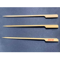 ราคา ไม้เสียบหัวธง ไม้ธงเสียบอาหาร ไม้เสียบลูกชิ้น ไม้เสียบหมูปิ้ง ไม้บาร์บีคิว ขนาด 9CM12CM15CM และ18CM 20CM แพ็คละ 100 ชิ้น (21297518713)