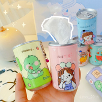 ราคา ทิชชู่ ทิชชู่เปียก กระป๋องการ์ตูน ทิชชู่กระป๋อง ผ้าเช็ดทำความสะอาดเปียกแบบพกพาได้ ขนาดเล็ก 1 กระป๋อง 30 แผ่น พร้อมส่งจากไทย พร้อมส่ง Pcnyuan th (21111960540)