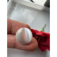 ราคา ตาแมว พลอยตาแมว LAB MADE Cats Eye WHITE SAPPHIRE COLOR หนัก 9 กะรัต ทรงกลม ราคา เป็น 1 เม็ด พลอย ขนาด 12 MM มิล (18735164515)