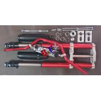 ราคา โช๊คหน้า โช๊คหัวกลับ โช๊ครถวิบากหัวกลับ โช๊คหน้ารถวิบาก ยาว 71 ซม สีแดง (10388067895)