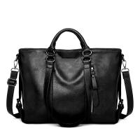 ราคา Tote Handbags for Women Retro Soft Leather Hobo Purses Fashion Crossbody Large Shoulder Bags (21378765300)