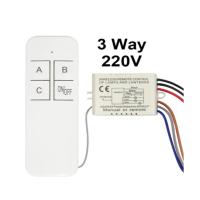 ราคา Qiachip สวิตช์ไฟควบคุมระยะไกลไร้สาย220V ตัวรับสัญญาณการเปิด ปิดดิจิตอล1 สวิตช์ไฟรีโมทผนัง2 3ทาง (21171233850)