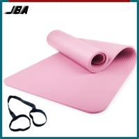 ราคา JBA เสื่อโยคะสำหรับผู้หญิงคุณภาพดีพร้อมสายคล้อง NBR หนา10มม กันน้ำทนทานเนื้อนุ่มเสื่อโยคะ สำหรับออกกำลังกาย (21239856807)