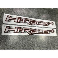ราคา สติ๊กเกอร์ดั้งเดิมติดแก้มท้ายรถ MAZDA BT50 ปี 2011 คำว่า Hi Racer คำว่า hiracer คำว่า hi racer ติดรถ แต่งรถ มาสด้า sticker สวย งานดี หายาก ติดแก้มท้ายรถ (2073592115)
