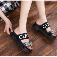 ราคา รองเท้าสวม2ตอนสายรัด ประดับคริสตัล สูง1 5นิ้ว รองเท้าผู้หญิง W31 (2640576456)