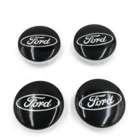 ราคา JC 4Pcs สำหรับ Ford 54มม ศูนย์ล้อรถหมวกขอบครอบคลุมฮับตราโลโก้สัญลักษณ์ Fiesta โฟกัสฟิวชั่น Escape ตกแต่ง (8117792325)